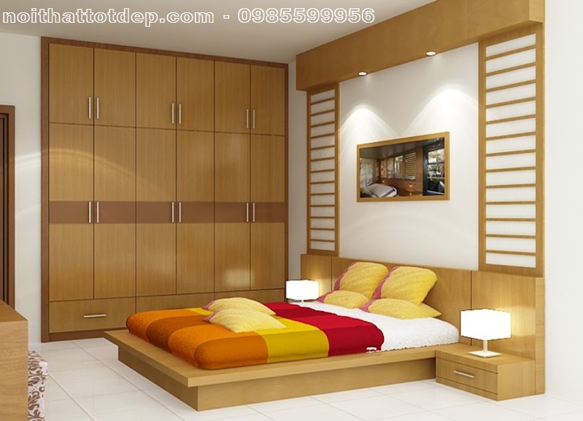 phong thủy giường ngủ giúp sức khỏe dồi dào, tiền vào như nước